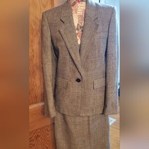 Evan Picone Gray Wool Suit 4